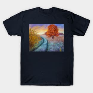 Pastel painting - First frost T-Shirt